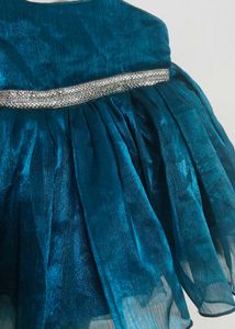 Teal One-Shoulder Dress