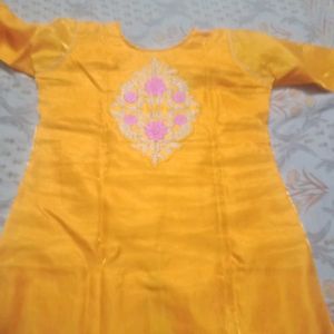 Elegant Yellow Kurta