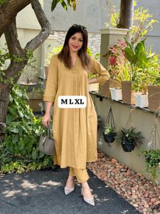 COTTON KURTA SET