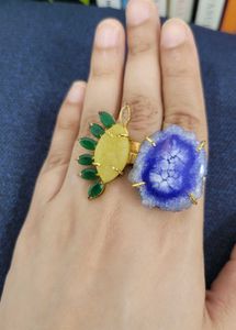 Druzy Stone Ring