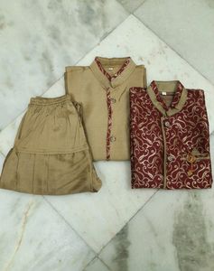Traditional Wear For Kids(Entinic) Sherwani