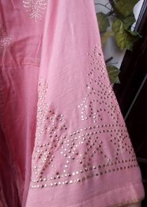 Ethnic Gown With Dupatta