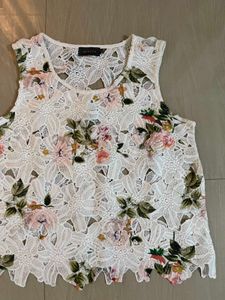 Floral Lace Tank Top