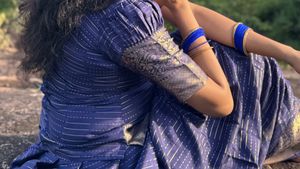 South Indian Pavada And Top