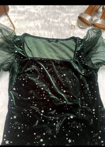 Vintage Shiny Partywear Top✨