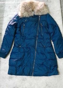 Fur Collar Padded Coat
