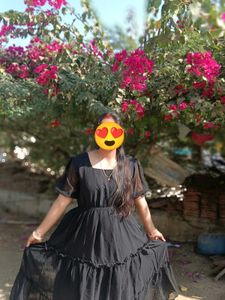 Black Beautiful Gown For Women 🖤