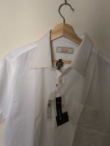 Men's White Slim Fit Shirt