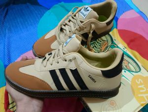 Adidas Samba Dupes In Brown Colour 🤎