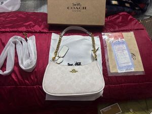 Coach White Bag