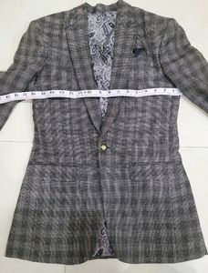 Check Brown 3 Piece Suit