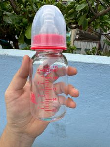 Baby Glass Feeding Bottle (125ml)