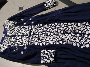 Blue Naira Cutting Dress