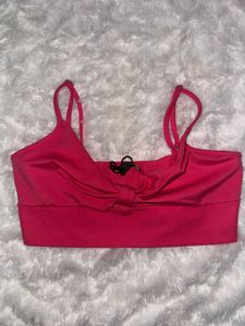 Pink Crop Top