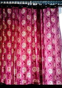 😍Purple Shiny Curtains
