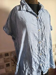 🎁Buy 1, Get 1 Free🎁Blue Casual Shirt XL Size