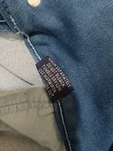 Blue Denim Shorts