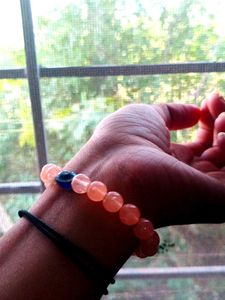 BEAUTIFUL PINK BRACELET WITH 🧿