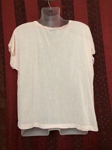 Vero Moda Pink Short Sleeve Top
