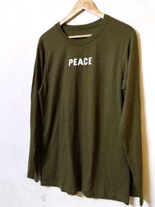 Full Sleeve Round Neck T Shirt For Men