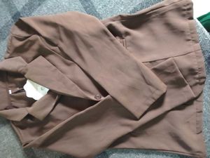 Brown Blazer - Size L