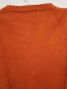 Rust Orange Sweater