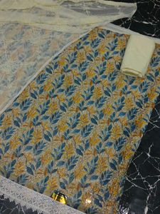 Floral Leaf Fabric