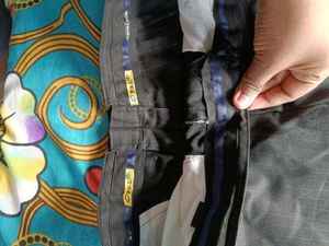 a black coloured formal pant