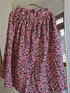 Floral Print Skirt