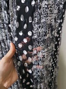 Black &amp; White Night Gown