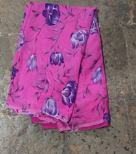 Floral Print Saree