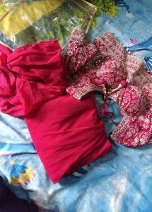 Beautiful Plazo And Top Set