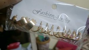 Earrings Set - Gold Tone