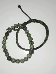 Bracelets - Green & Black
