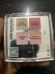 Dior Backstage Glow Face Palette 04 Rose Gold