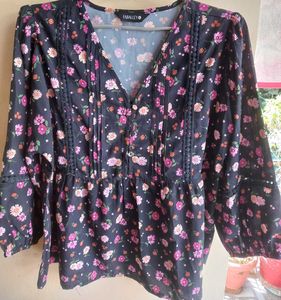 Floral Print Blouse