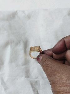 Gold Plated Ring Unisex