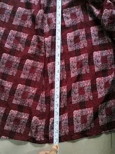 full flair floor length gown