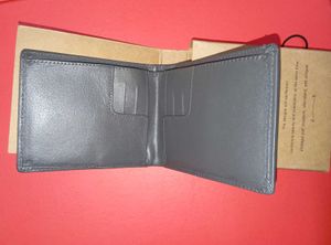 VERBOSE Mens Stylish Gray Leather Wallet