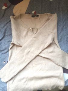 Freebie With Ochre Yellow Woollen Top