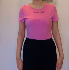 Shein Pink Bodysuit