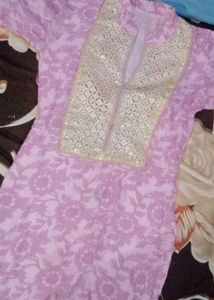 Elegant Pink Kurta Punjabi