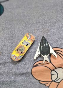 Toy Skateboard &amp; Airplane