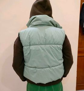 S Size Crop Puffer Jacket