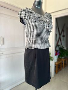 Gingham Ruffle Dress