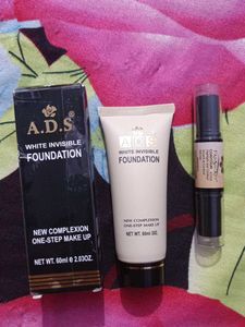 Foundation and 2 in 1 concealer combo