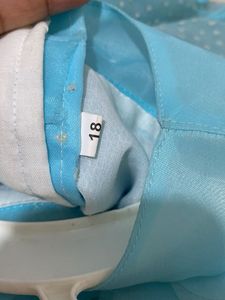 Cute Blue Party Dress For Girls