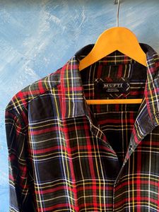 Mufti Plaid Christmas Shirt (M)