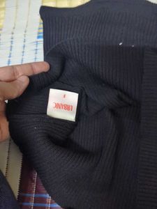 Black Butterfly Pearl Top