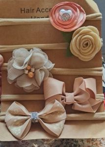 Baby Hair Accessories - 5 Piece Set